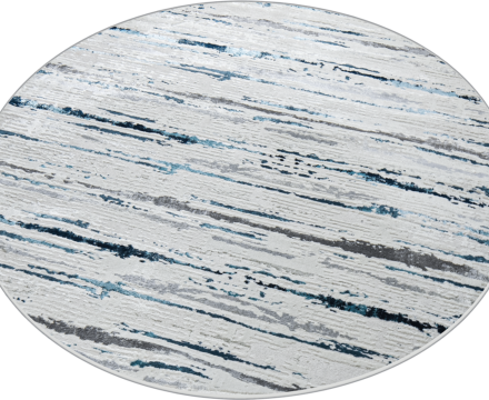 38462A daire BLUE FLS / L.GREY