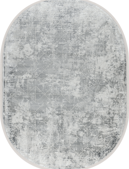 38709A oval GREY / WHITE