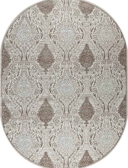 36912J oval CREAM / D.BEIGE