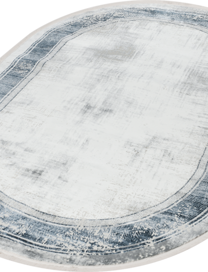 38720A oval BLUE / WHITE