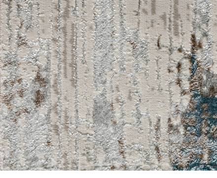 40837A stan BLUE FLS / BEIGE COK