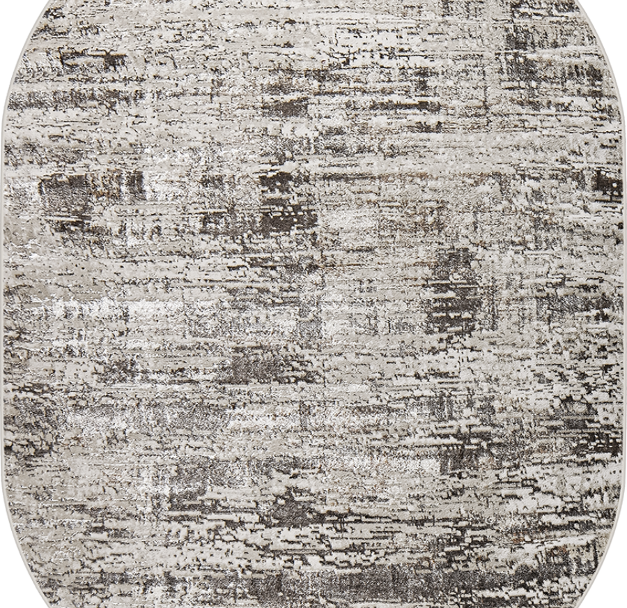 38550A oval BROWN FLS / CREAM FL