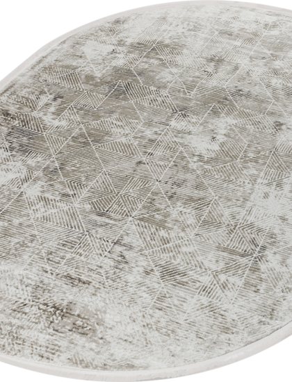 38709B oval L.BEIGE / CREAM