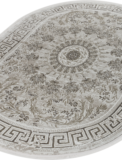 37545A oval L.BEIGE / BEIGE