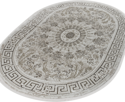 37545A oval L.BEIGE / BEIGE