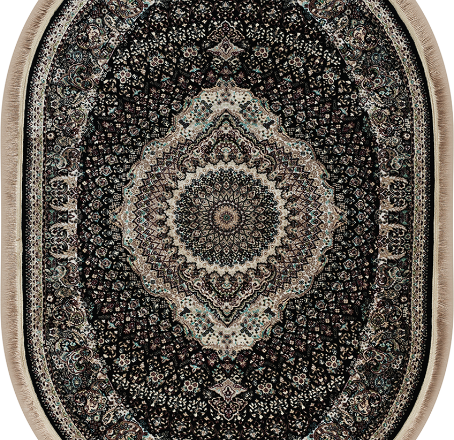 20058A oval NAVY / NAVY