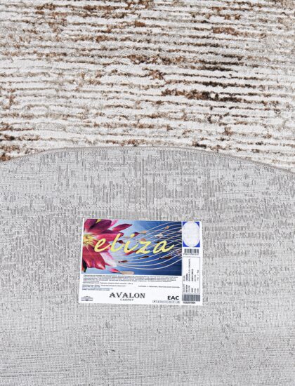 38548A oval BROWN FLS / CREAM FL