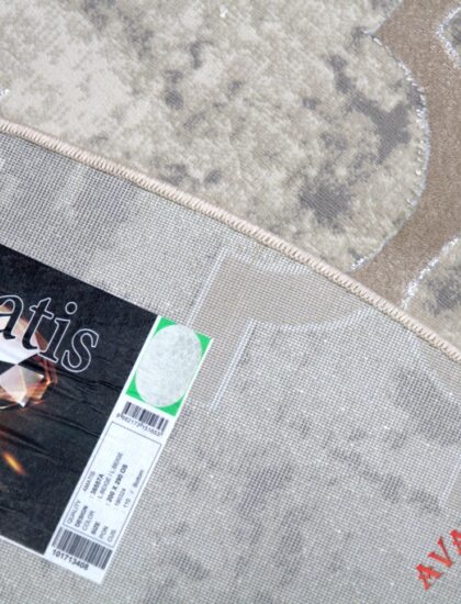 36557A oval L.BEIGE / L.BEIGE