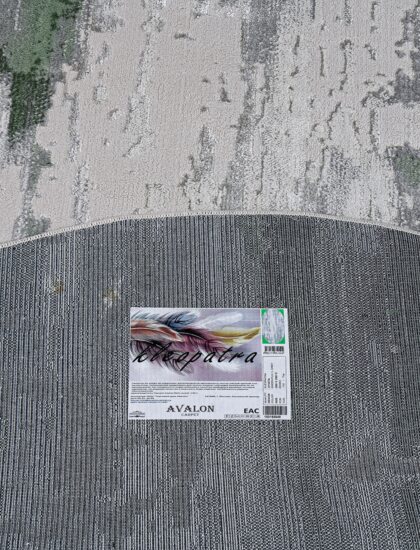 37107A oval GREEN FLS / L.GREY