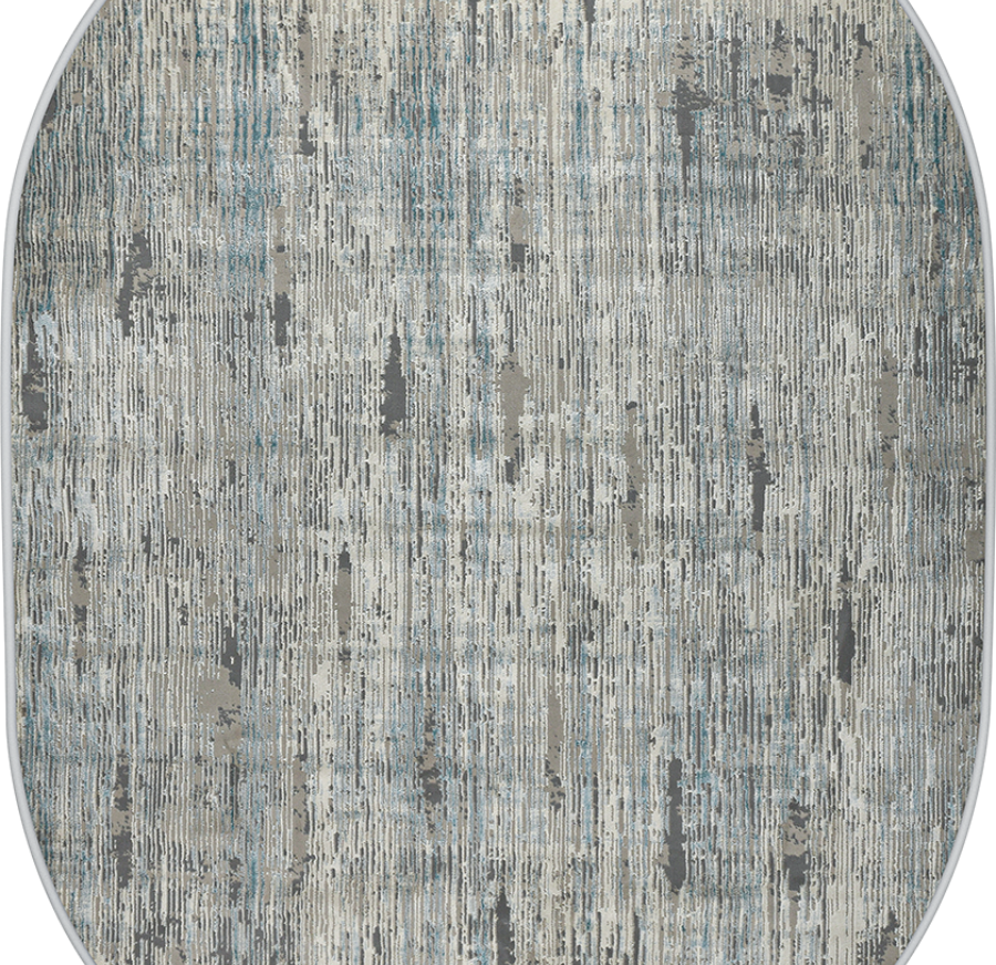 36866A oval BLUE / L.GREY