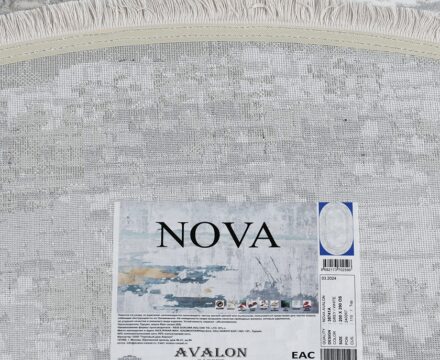 38741A oval GREY / WHITE