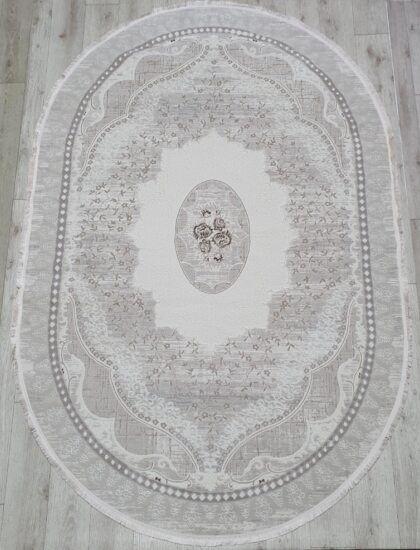 36548A oval GREY / L.BEIGE