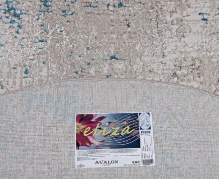 38549A oval BLUE FLS / CREAM FLS