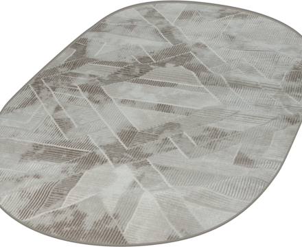 40769A oval D.BEIGE / BEIGE