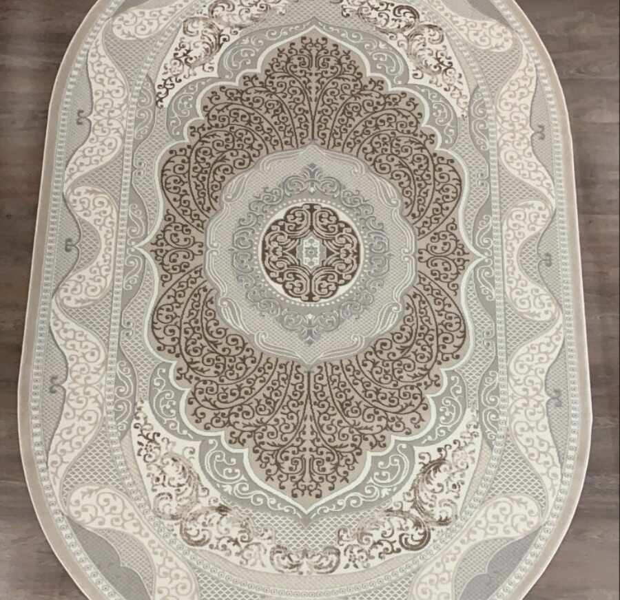 36891R oval BEIGE / BEIGE