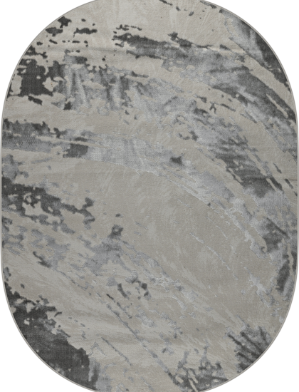 40059B oval GREY / L.GREY