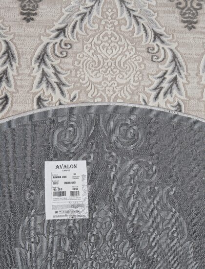 36912J oval CREAM / GREY