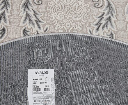 36912J oval CREAM / GREY