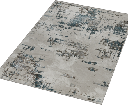 40842A stan BLUE FLS / BEIGE COK