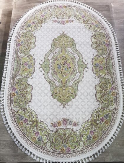 36077A oval GREEN / GREEN