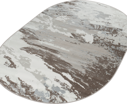 38112A oval BEIGE / D.BEIGE