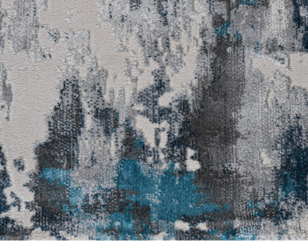 37107A r BLUE FLS / L.GREY