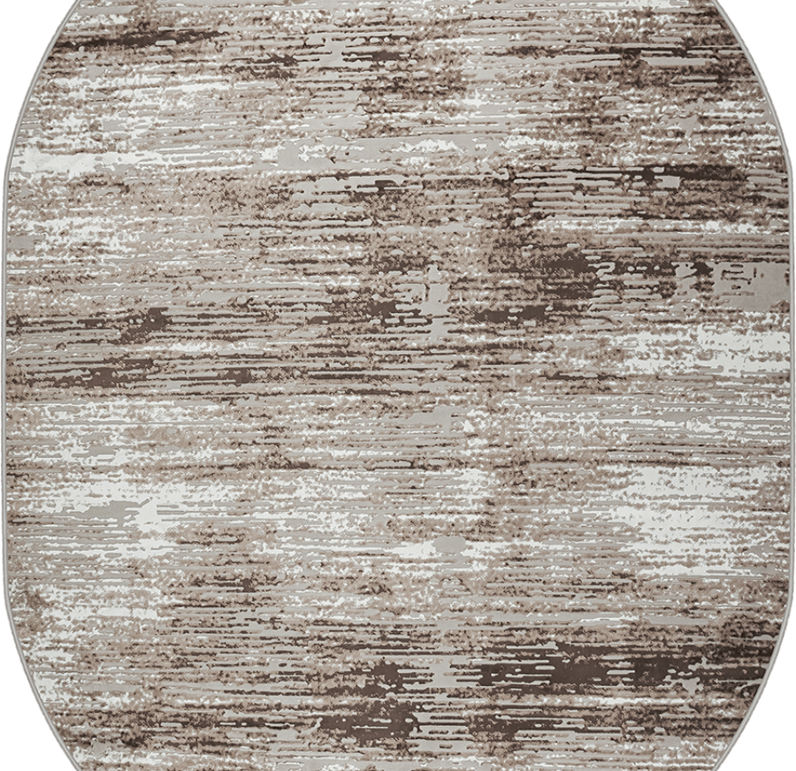 36952A oval BROWN / BEIGE