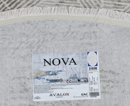 38709B oval L.BEIGE / CREAM