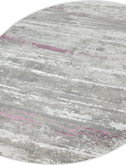 36556A oval LILA / L.GREY