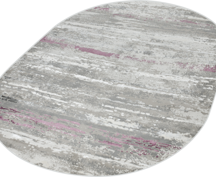 36556A oval LILA / L.GREY