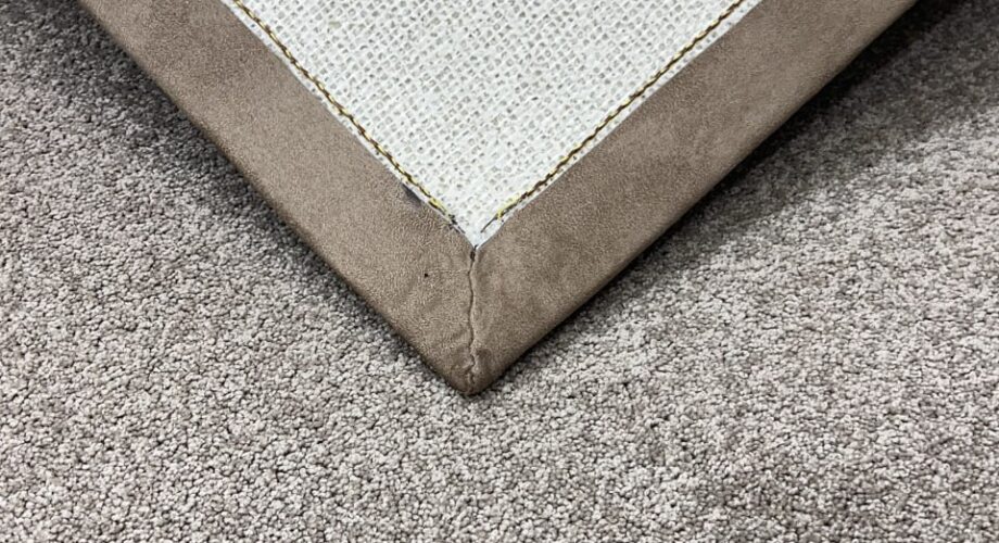 Обработка кожей, алькантарой, тесьмой