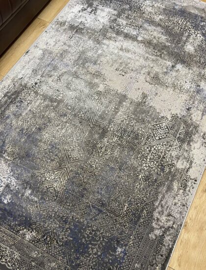 Прямоугольный ковёр Panda  BB333A_L_GREY_C_BLUE, Турция