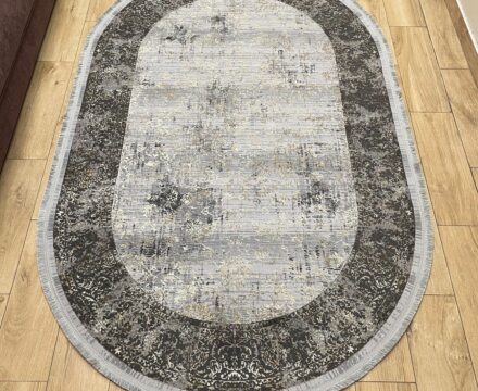 Овальный ковёр Liza 6373N_BEIGE_BEIGE, Турция