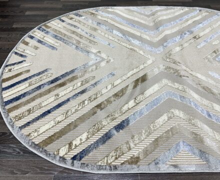 D037A_CREAM SHIRINK / BLUE FDY