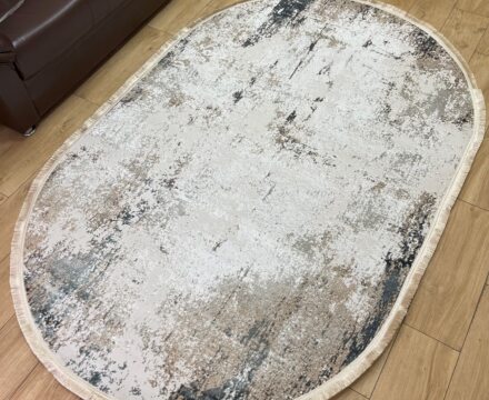 Овальный ковёр Carina 4917A_CREAM_CREAM, Турция