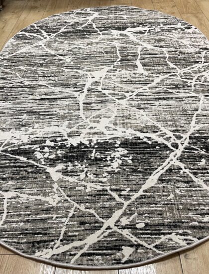 Овальный ковёр Tiffany  0DH80A_VIZON_IVORY, Турция