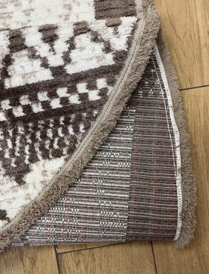 Овальный ковёр Sun_life  A942AF_P_WHITE_CARMINE, Турция