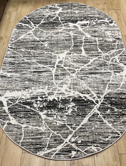 Овальный ковёр Tiffany  0DH80A_VIZON_IVORY, Турция