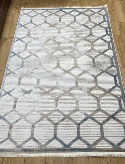 Прямоугольный ковёр Linda  4268A_BLUE_BLUE, Турция