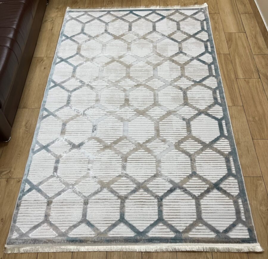 Прямоугольный ковёр Linda  4268A_BLUE_BLUE, Турция