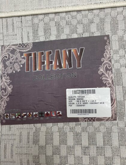 Прямоугольный ковёр Tiffany  0DK55C_IVORY_COCONUTMILK, Турция
