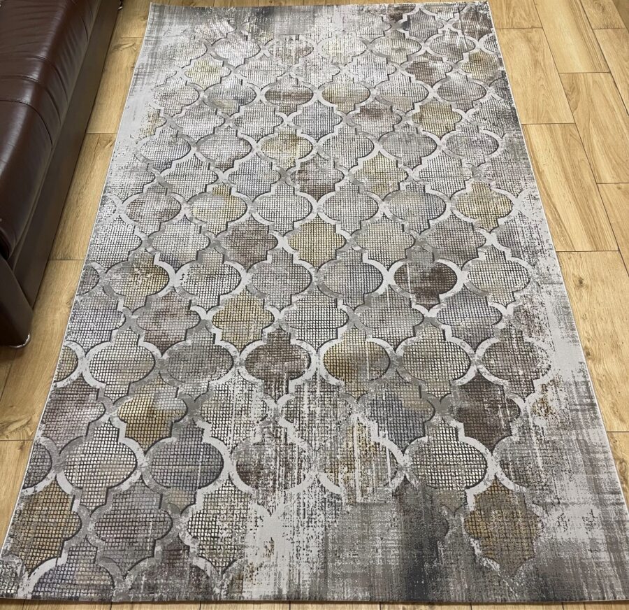 Прямоугольный ковёр Panda  0YO75A_TILE_MUSTARD, Турция