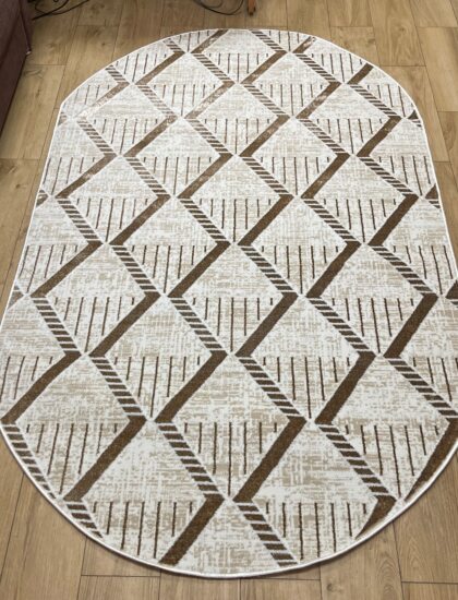 Овальный ковёр Roma  4025A_BEIGE_CREAM, Турция