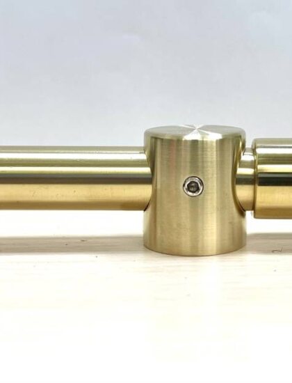 Длина 0,7 м. Ковродержатель из латуни L024 Пруток 12 мм