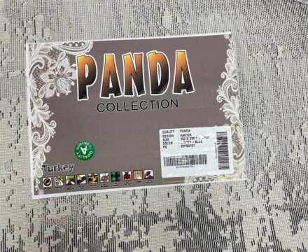 Овальный ковёр Panda  AA612A_L_GREY_BLUE, Турция