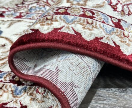 00633A_BURGUNDY / BEIGE FDY