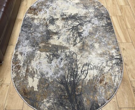 Овальный ковёр Panda  AA630A_BEIGE_MUSTARD, Турция