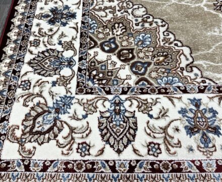 00633A_BURGUNDY / BEIGE FDY