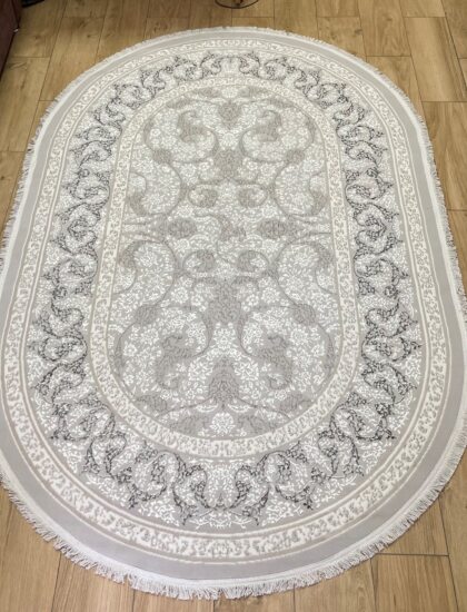 Круглый ковёр Valentino + vigo 6771A_BLUE_BLUE, Турция