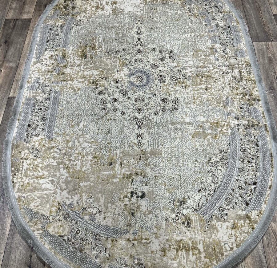 Овальный ковёр Irani lux 5300L_L_BEIGE_CREAM, Турция